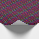 Cadeau Papier d'enveloppement tartan écossais Stuart Clan (Coin)