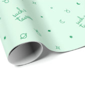 Cadeau Papier d'enveloppement Taurus (Pastel) (Coin rond)