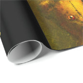 Cadeau Papier d'enveloppement Teddy Zombie (Coin rond)