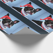 Cadeau Papier d'enveloppement Terrier de Boston (Coin)