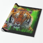 Cadeau Papier d'enveloppement Tiger 1A (Déroulé)
