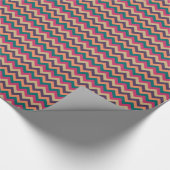 Cadeau Papier d'enveloppement Tropical Zigzag (Coin)