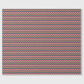 Cadeau Papier d'enveloppement Tropical Zigzag (Plat)