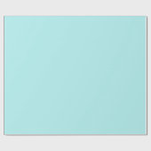 Cadeau Papier d'enveloppement turquoise clair (Plat)