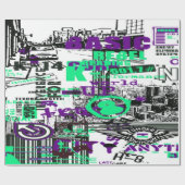 Cadeau Papier d'enveloppement urbain (Plat)