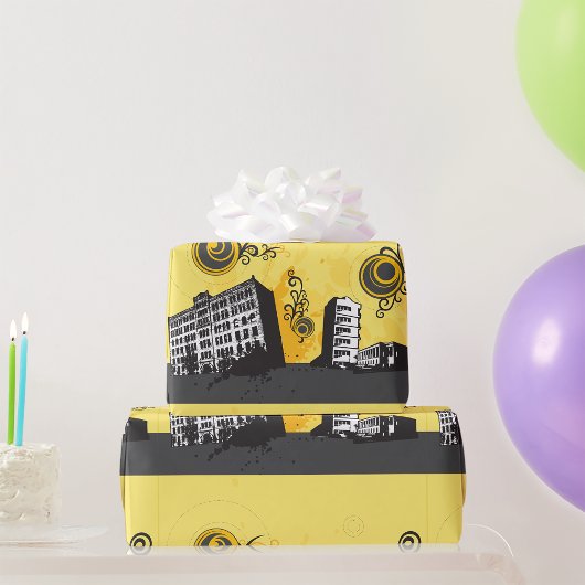 Cadeau Papier d'enveloppement urbain