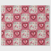 Cadeau Papier d'enveloppement Valentine (Plat)