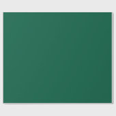 Cadeau Papier d'enveloppement vert foncé (Plat)