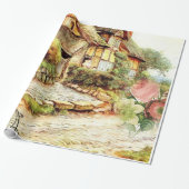 Cadeau Papier d'enveloppement victorien (Déroulé)