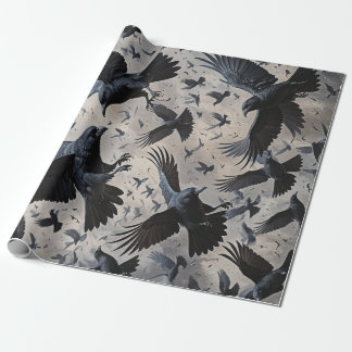 Cadeau Papier d'enveloppement viking Ravens