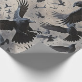 Cadeau Papier d'enveloppement viking Ravens (Coin)