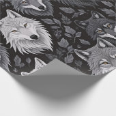 Cadeau Papier d'enveloppement viking Wolf (Coin)