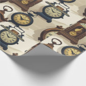 Cadeau Papier d'enveloppement Vintage papier (Coin)