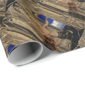 Cadeau Papier d'enveloppement Web Vampire Spiders (Coin rond)