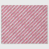 Cadeau Papier d'enveloppement XOXO Valentine's Day (Plat)