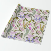 Cadeau Papier d'épluchage de la Pêche Florale (Déroulé)