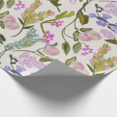 Cadeau Papier d'épluchage de la Pêche Florale (Coin)