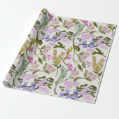 Cadeau Papier d'épluchage de la Pêche Florale (Déroulé)