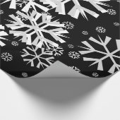 Cadeau Papier d'épluchement de Noël-noir (Coin)