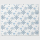Cadeau Papier d'érection de flocons de neige (Plat)