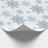 Cadeau Papier d'érection de flocons de neige (Coin)