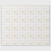 Cadeau Papier d'érection d'hiver rose pâle (Plat)