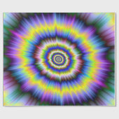 Cadeau Papier d'explosion couleur (Plat)