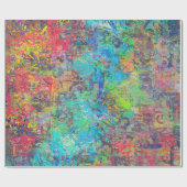 Cadeau Papier d'habillage ou de découpage d'art Abstrait (Plat)