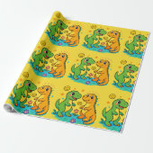 Cadeau Papier Dinosaure 🦖 🎁 (Déroulé)