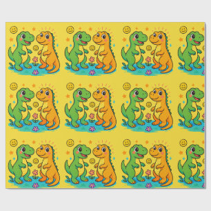 Cadeau Papier Dinosaure 🦖 🎁