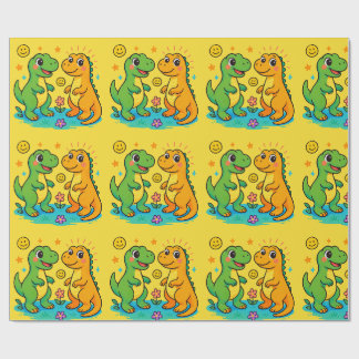 Cadeau Papier Dinosaure 🦖 🎁