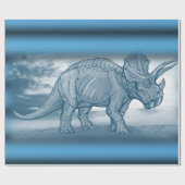 Cadeau Papier Dinosaure (Plat)