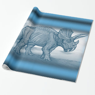 Cadeau Papier Dinosaure