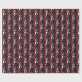 Cadeau Papier Doberman Wrapper Papier Doberman Pinscher (Plat)
