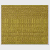 Cadeau Papier doré brillant (Plat)