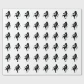 CADEAU PAPIER DU VIOLON PLAYER-WRAPPING (Plat)