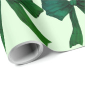 Cadeau Papier éco-écorce Bow (Coin rond)