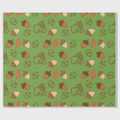 Cadeau Papier écolo à enveloppement sans joint : Noisette (Plat)