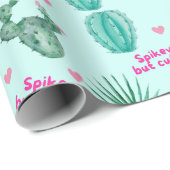 Cadeau Papier écorce de Cactus mignon (Coin rond)