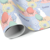 Cadeau Papier écorce de Pâques (Coin rond)