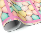 Cadeau Papier écorce de Pâques (Coin rond)