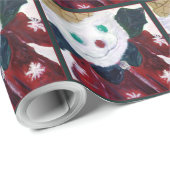 Cadeau Papier écorce Jingle (Coin rond)