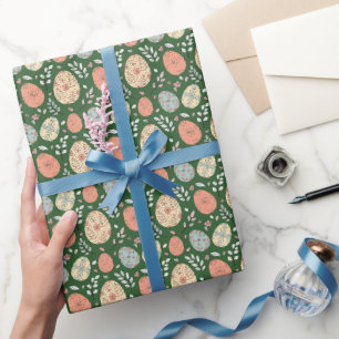 Cadeau Papier écorce Pâques Green Folk
