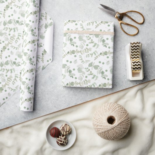 Cadeau Papier écorce vert (Artisanat)