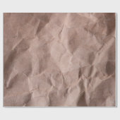 Cadeau Papier effondré rustique (Plat)