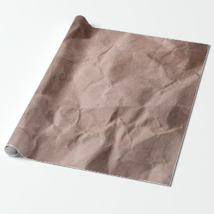 Cadeau Papier effondré rustique