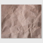 Cadeau Papier effondré rustique (Plat)