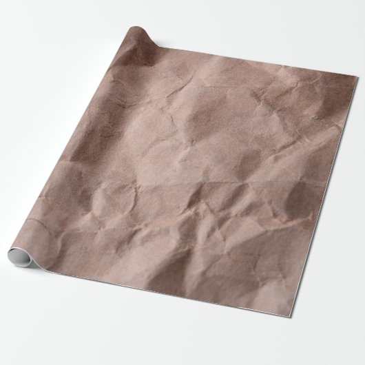 Cadeau Papier effondré rustique (Déroulé)
