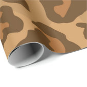 CADEAU PAPIER EMPREINTE DE LÉOPARD (Coin rond)