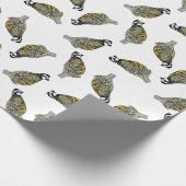 Cadeau Papier en bois de caille d'insigne (Coin)